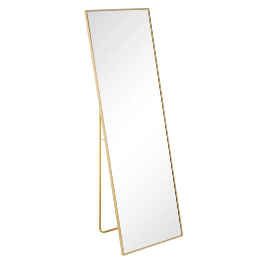 Gold-Spiegel aus Aluminium und Glas - Luxuriöse Eleganz für dein Zuhause