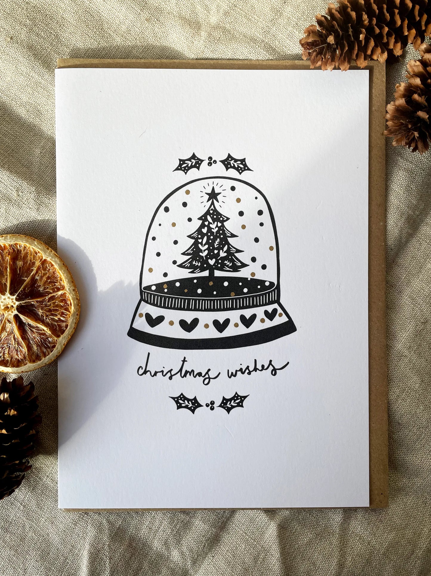 Packung mit 4 Weihnachtskarten