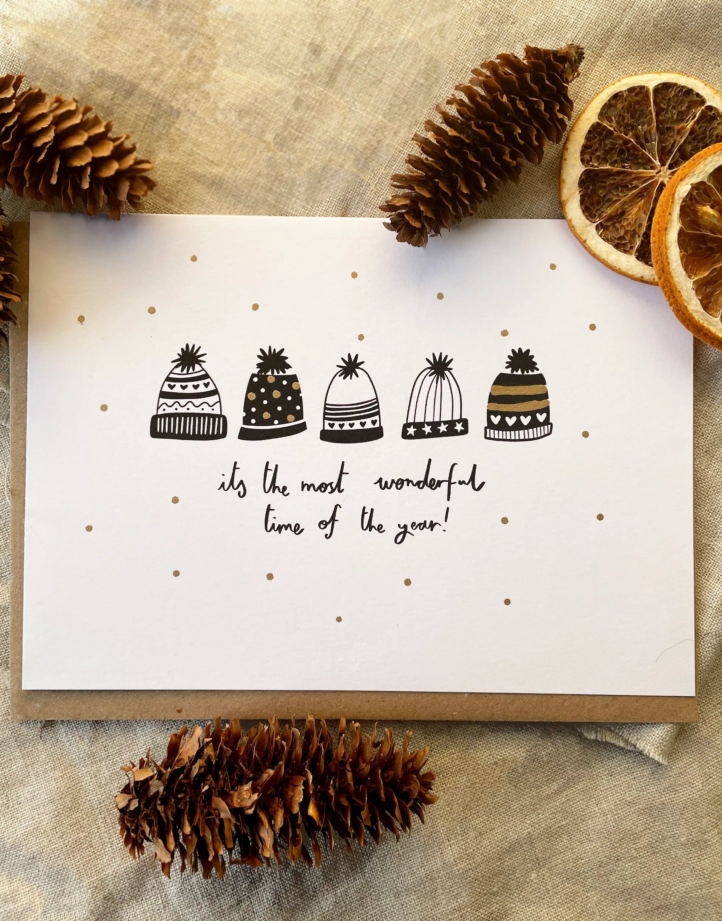 Packung mit 4 Weihnachtskarten