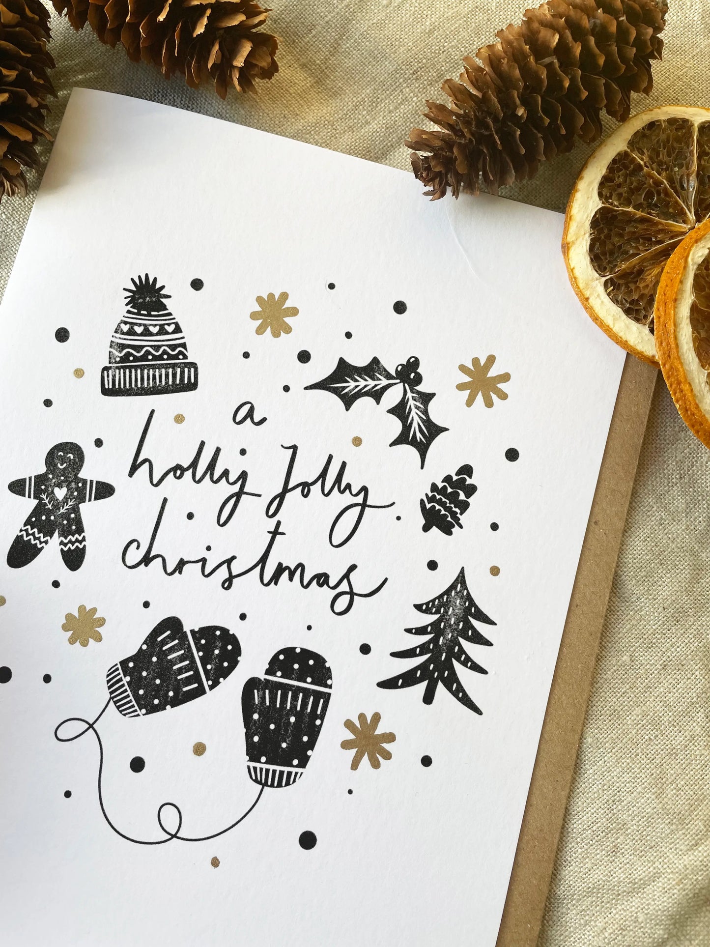 Packung mit 4 Weihnachtskarten