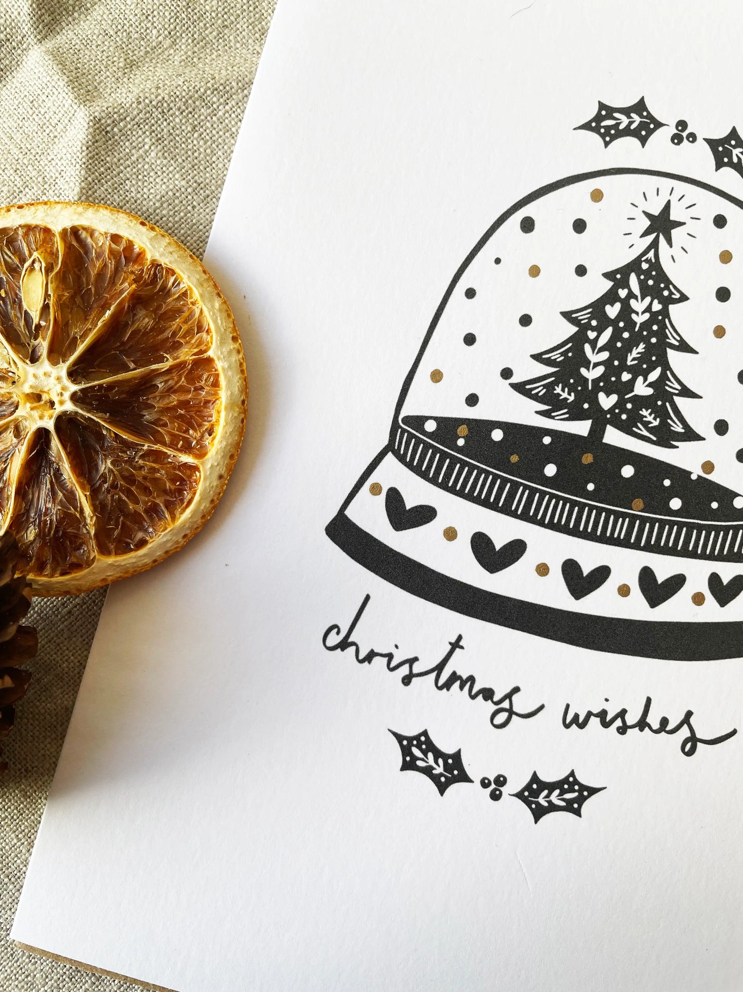 Packung mit 4 Weihnachtskarten
